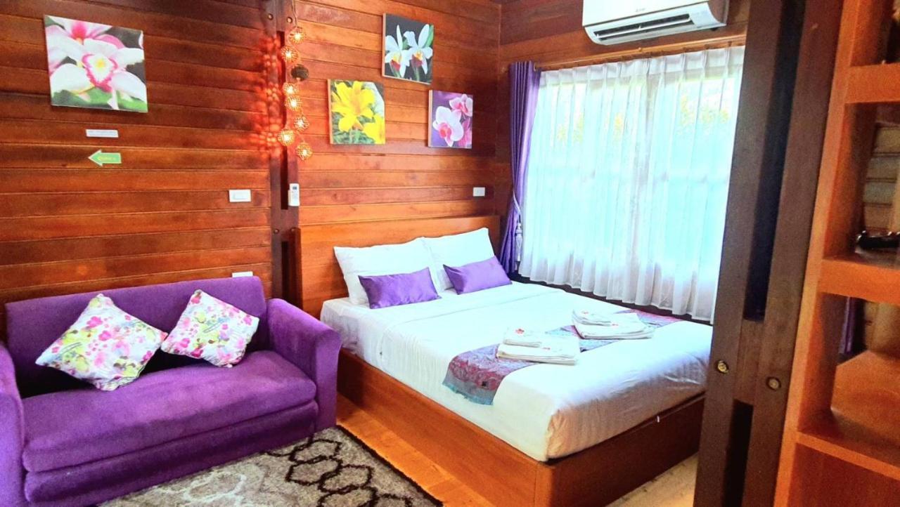 Areeya Phubeach Resort Wooden House Ban Chong Phli Bagian luar foto