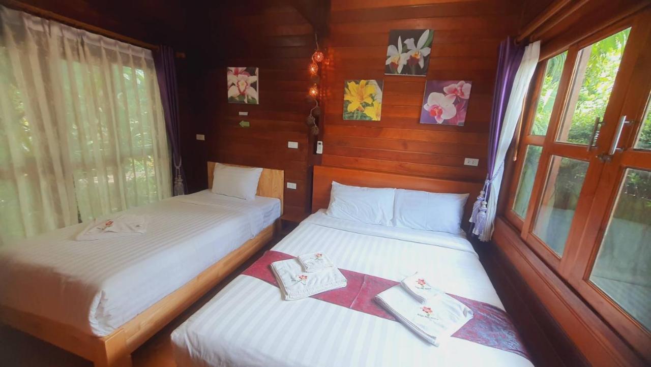 Areeya Phubeach Resort Wooden House Ban Chong Phli Bagian luar foto