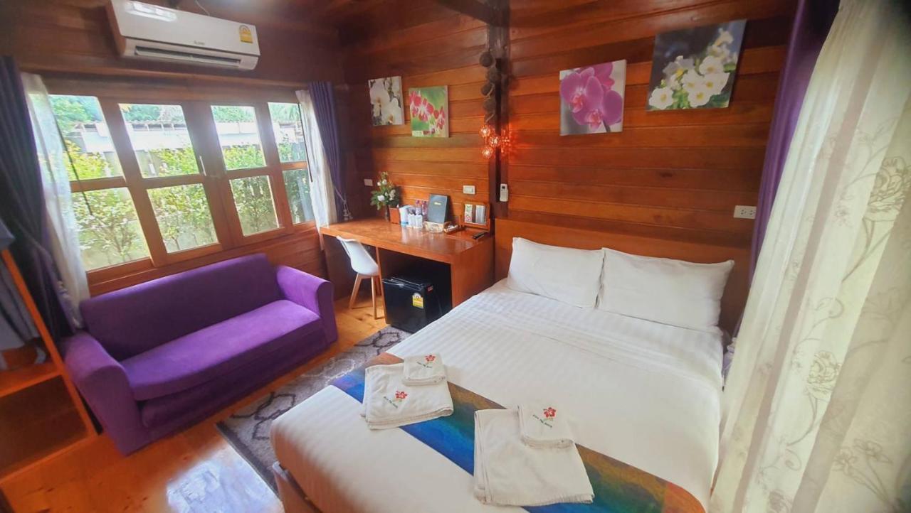 Areeya Phubeach Resort Wooden House Ban Chong Phli Bagian luar foto