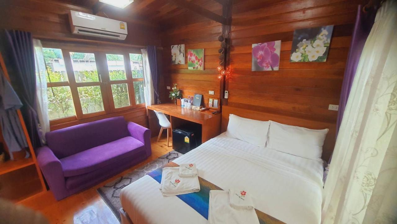 Areeya Phubeach Resort Wooden House Ban Chong Phli Bagian luar foto