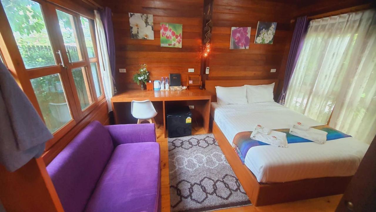 Areeya Phubeach Resort Wooden House Ban Chong Phli Bagian luar foto
