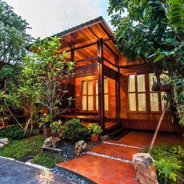 Areeya Phubeach Resort Wooden House Ban Chong Phli Bagian luar foto
